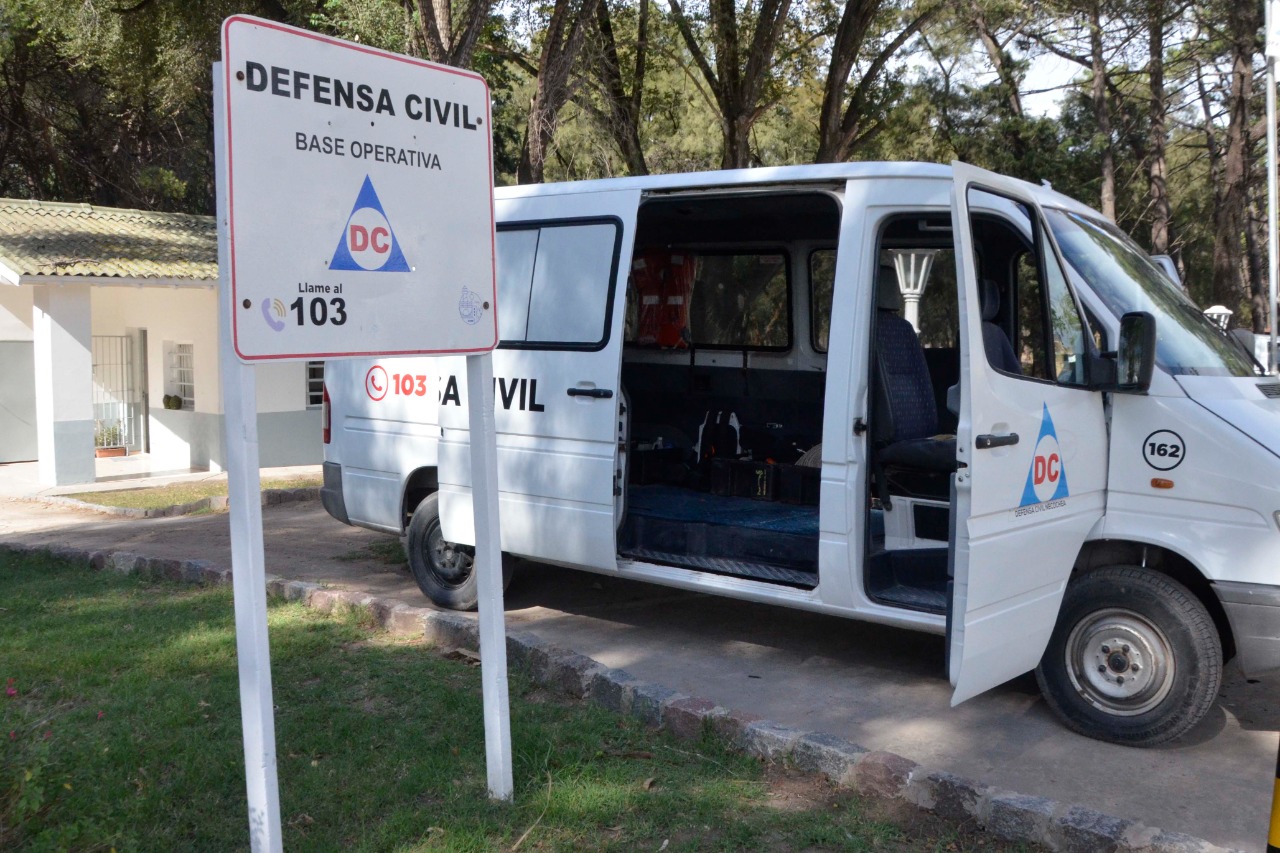 Defensa Civil recuperó un vehículo para reforzar la logística del área