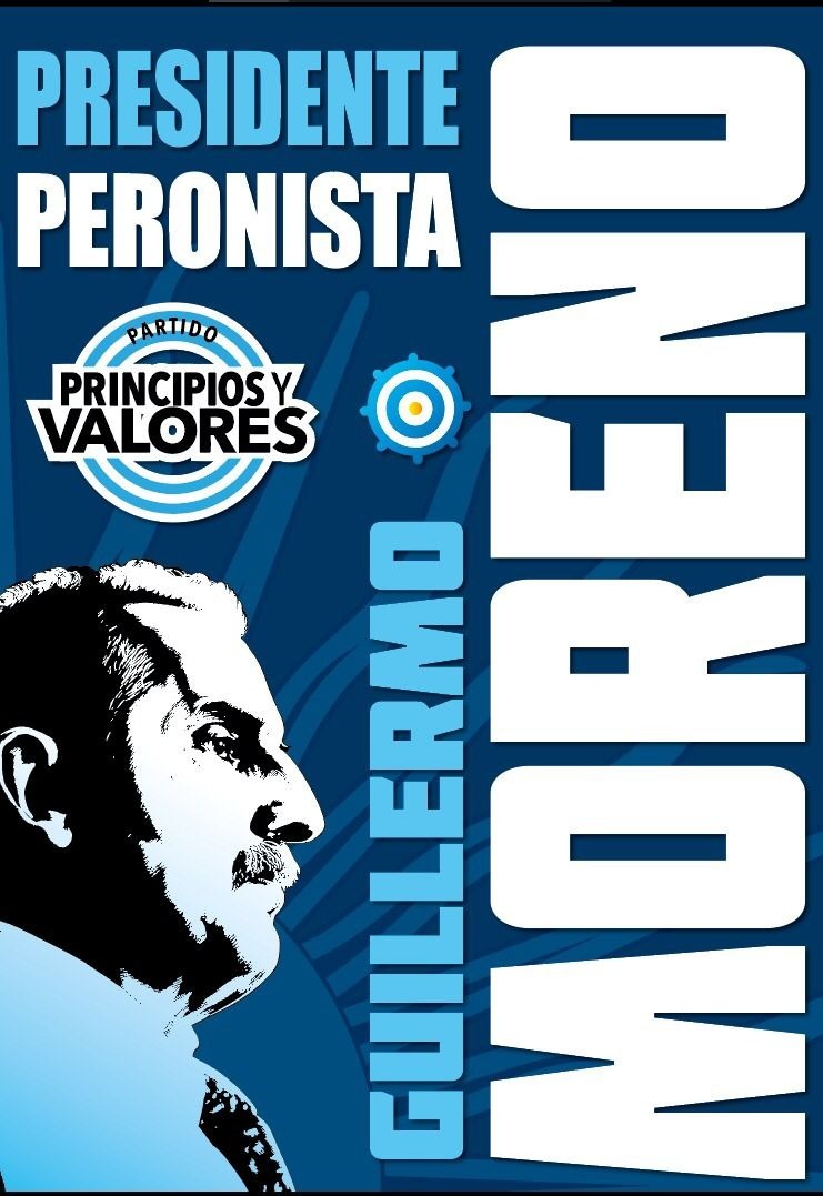 SE HA CONSTITUIDO LA JUNTA PROMOTORA PROVISORIA DE “ PRINCIPIOS Y VALORES”, ESPACIO POLÍTICO QUE A NIVEL NACIONAL SE REFERENCIA CON GUILLERMO MORENO