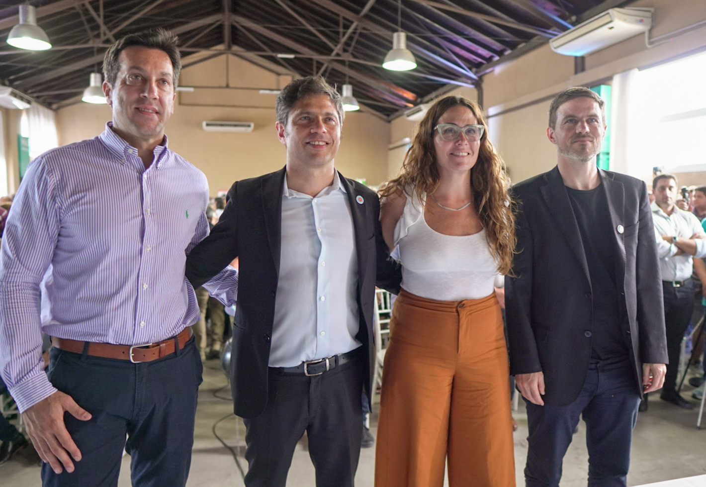 Axel Kicillof: “Estoy orgulloso de que Puerto Quequén tenga una Presidenta” El gobernador de la provincia de Buenos Aires puso en funciones a Jimena López.