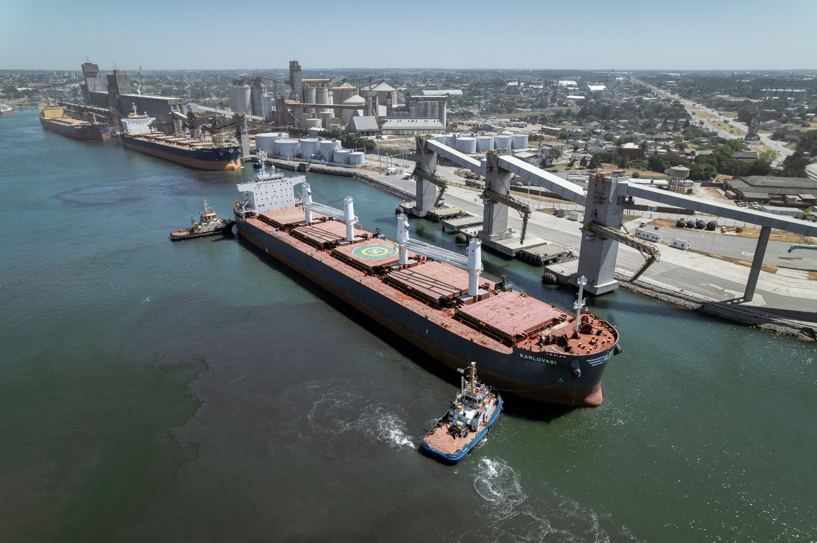 El mejor primer bimestre de la historia de Puerto Quequén