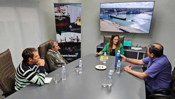 Puerto Quequén trabaja conjunto con su Hinterland