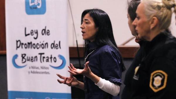 Capacitación sobre Buen Trato a personal del Ministerio de Seguridad Miembros del Organismo Provincial de la Niñez y Adolescencia