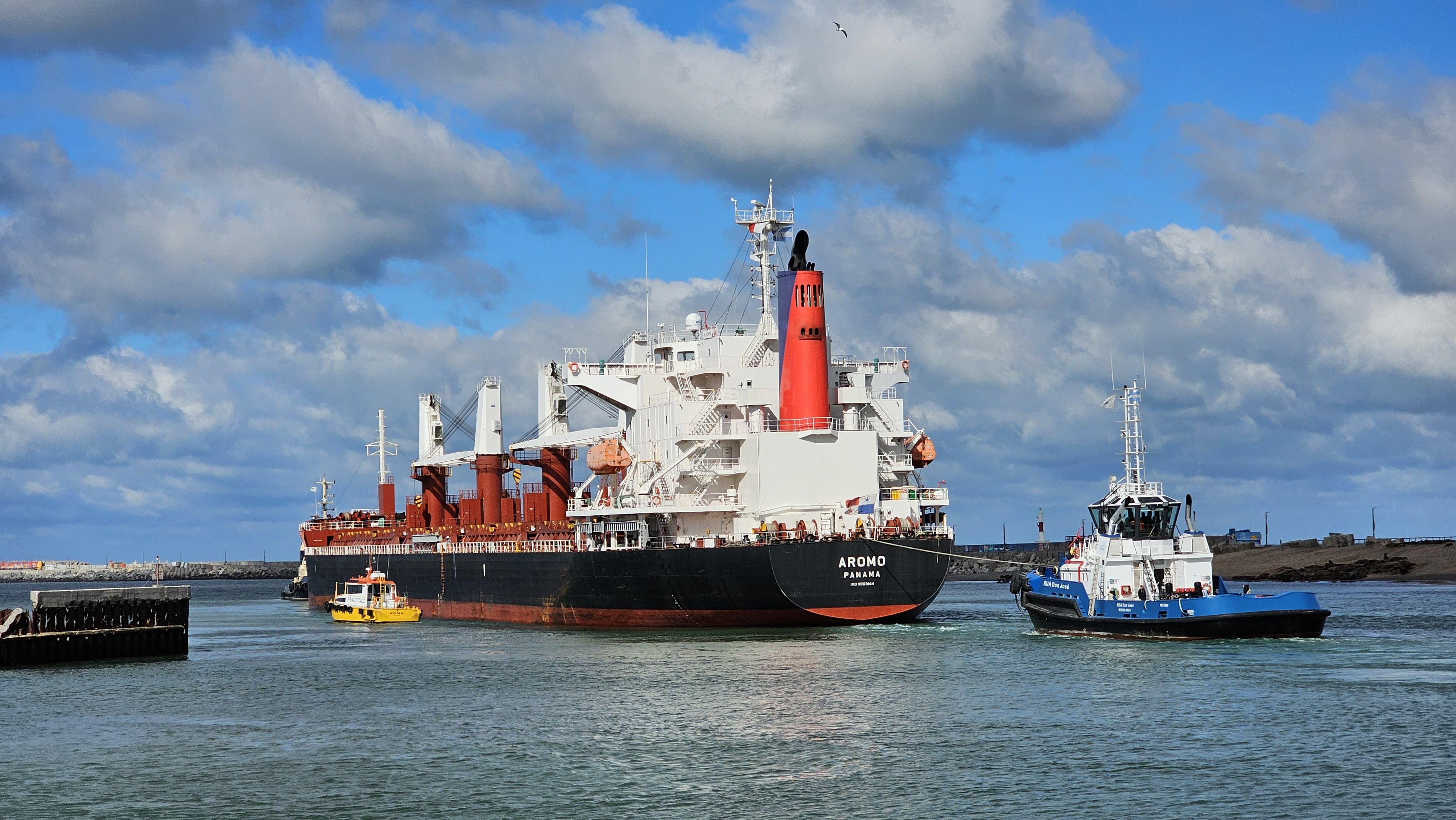 Puerto Quequén cierra el primer semestre con cuatro millones de toneladas