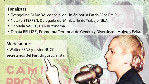 CHARLAS EN EL PJ GRACIELA TUGORES Y FACUNDO RODRÍGUEZ 
