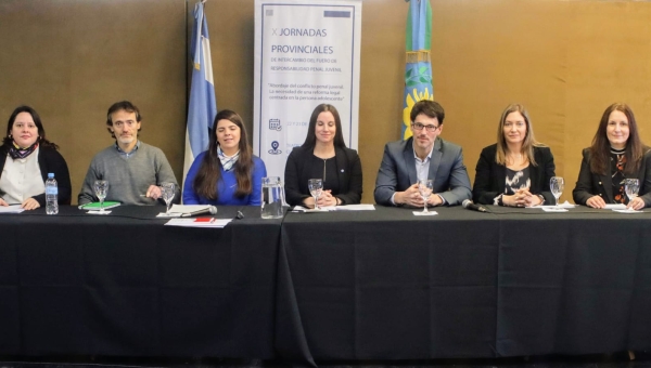 Niñez en las Jornadas de Intercambio de Responsabilidad Penal Juvenil