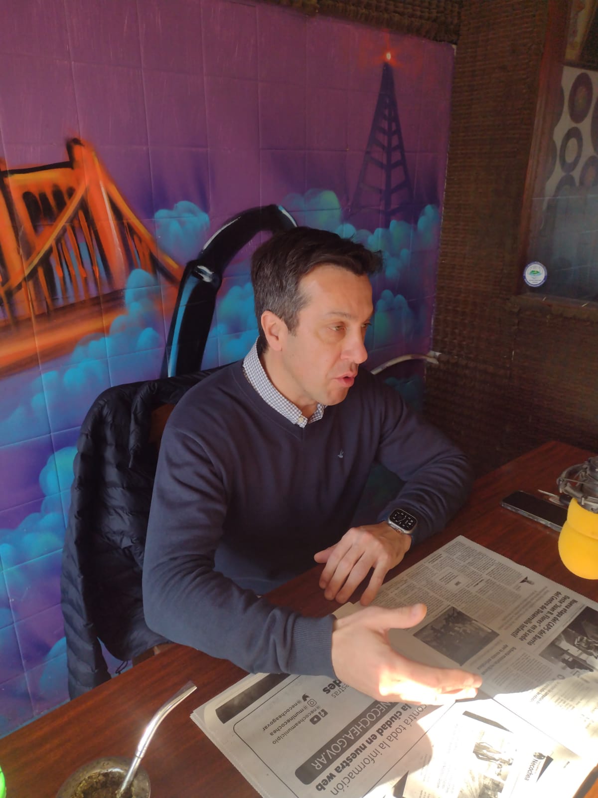 ARTURO ROJAS: “LA MITAD DE LA INVERSIÓN DEL PRÓXIMO CONCESIONARIO  DE LOS SILOS DE LA EX JNG DEBE VENIR AL MUNICIPIO PARA OBRAS Y SERVICIOS QUE MITIGUEN EL PASO DE LA PRODUCCIÓN”