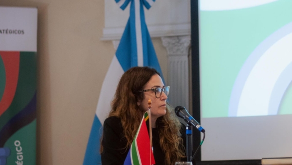 Jimena López en el encuentro “Argentina y África: un diálogo estratégico”