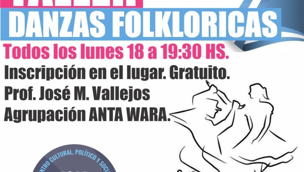 TALLER DANZAS FOLKLORICAS