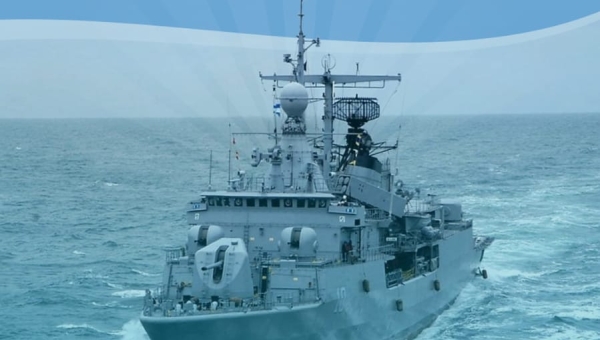 atracará en Puerto Quequén el Destructor A. R. A. “Almirante Brown”