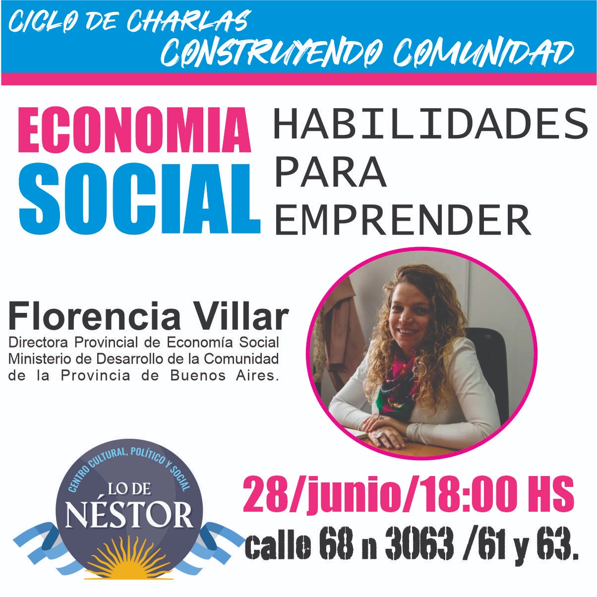 Disertaran sobre Economía Social en Lo de Néstor