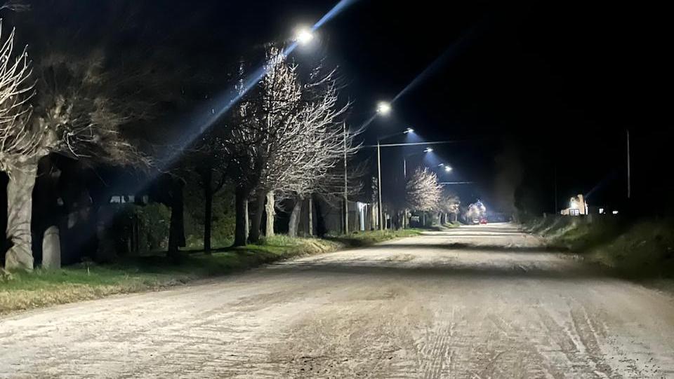 La gestión avanza a paso firme hacia el 100% de luminarias Led en las localidades del distrito