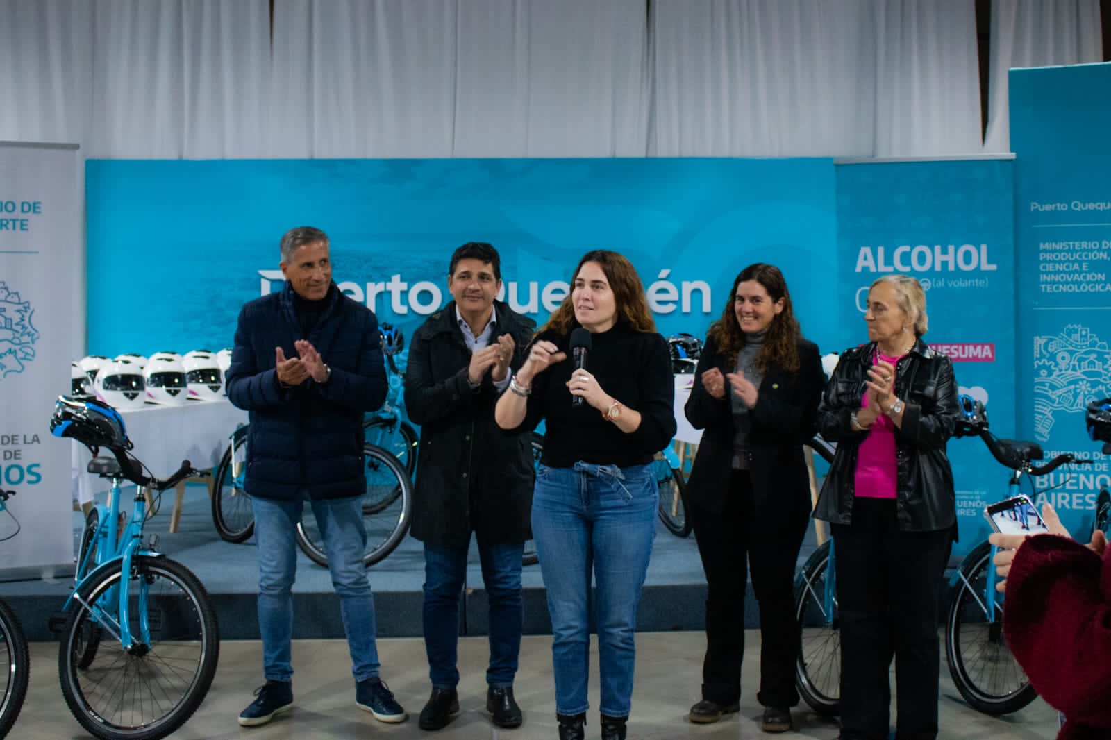 Jornada completa de actividades de Puerto Quequén y el Ministerio de Transporte bonaerense