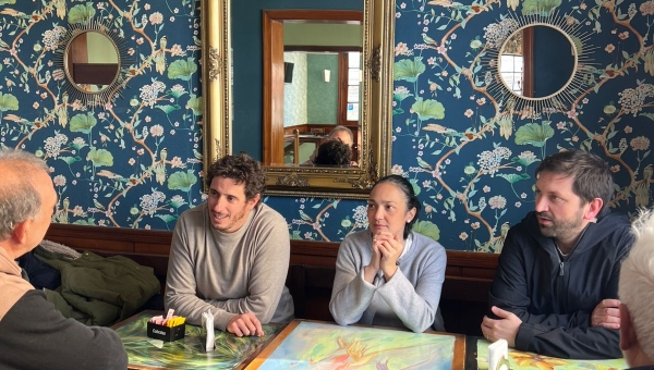 Graciana Maizzani y SOMOS Necochea recorrieron la ciudad junto al diputado nacional Pablo Juliano