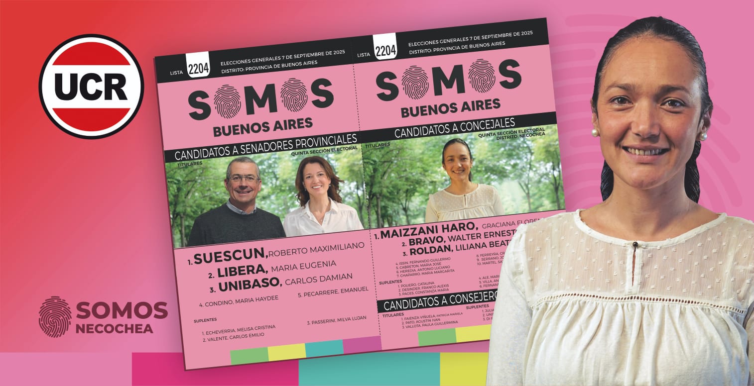 SOMOS NECOCHEA – UCR: propuestas reales para cambiar el Distrito