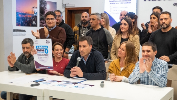Matías Sierra anunció un paquete de alivio fiscal para jubilados y pensionados