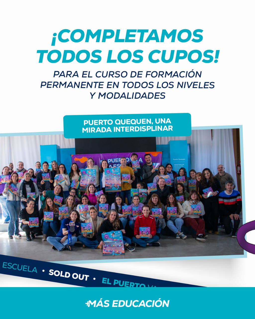 &quot;El puerto va a la escuela&quot; anuncia sold out de sus actividades