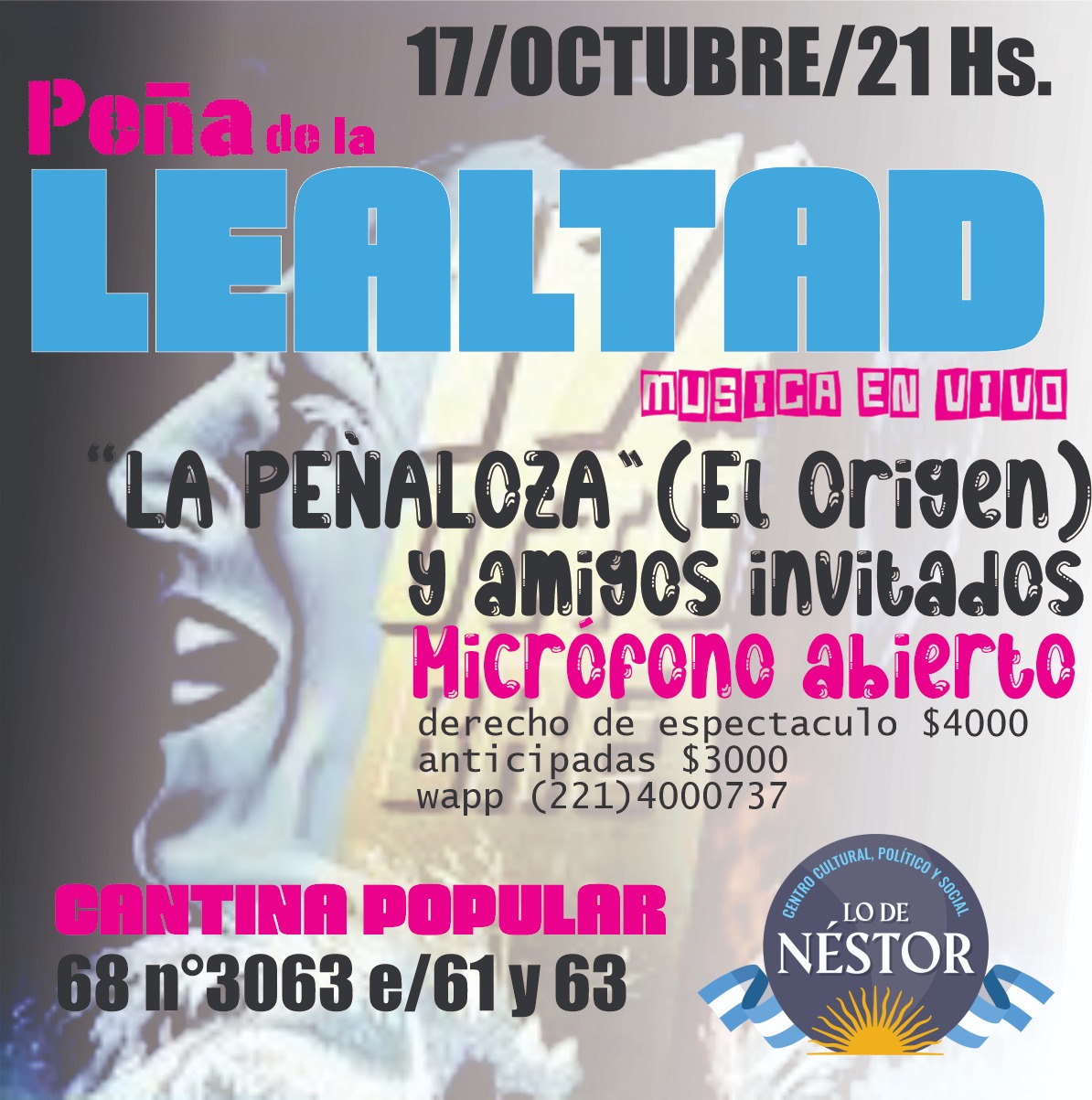 NOS VOLVEMOS A ENCONTRAR EN LA PEÑA DE LA LEALTAD 