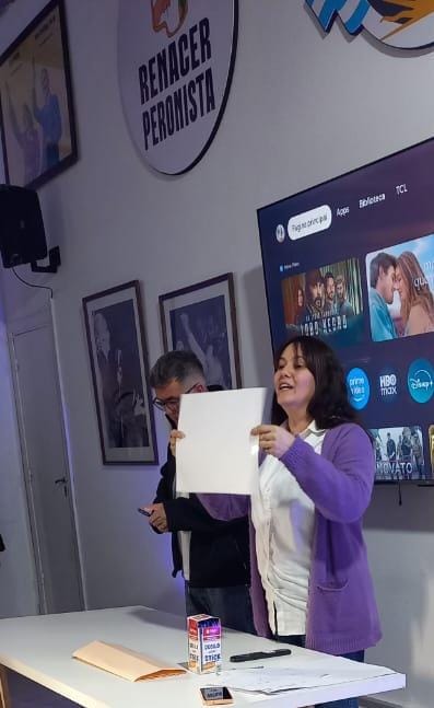 “Votar bien para ponerle un límite a la crueldad de este gobierno nacional&quot;.