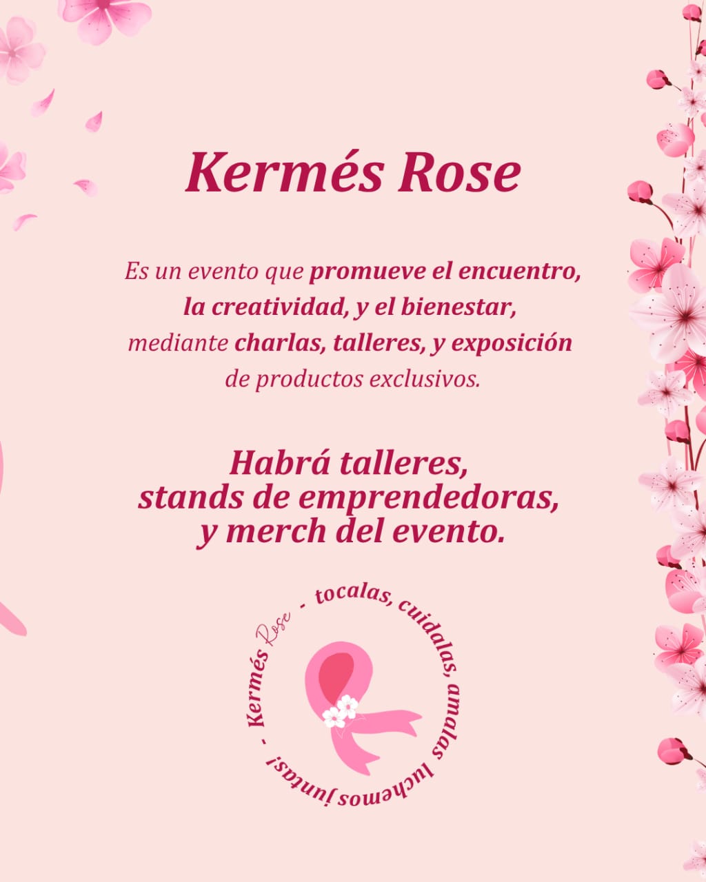 Vivi la Kermés Rosé en el Parque Miguel Lillo