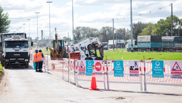 Comienza una obra clave en Avenida Almirante Brown