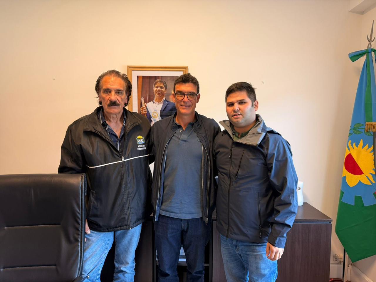 Reunión institucional entre UATRE Mar del Plata y autoridades de Puerto Quequén