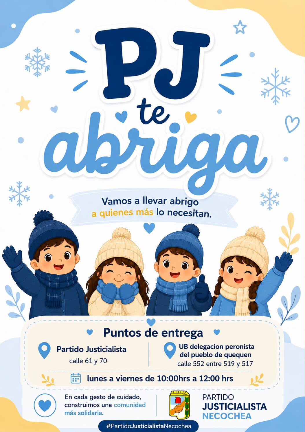 CAMPAÑA: EL PJ TE ABRIGA