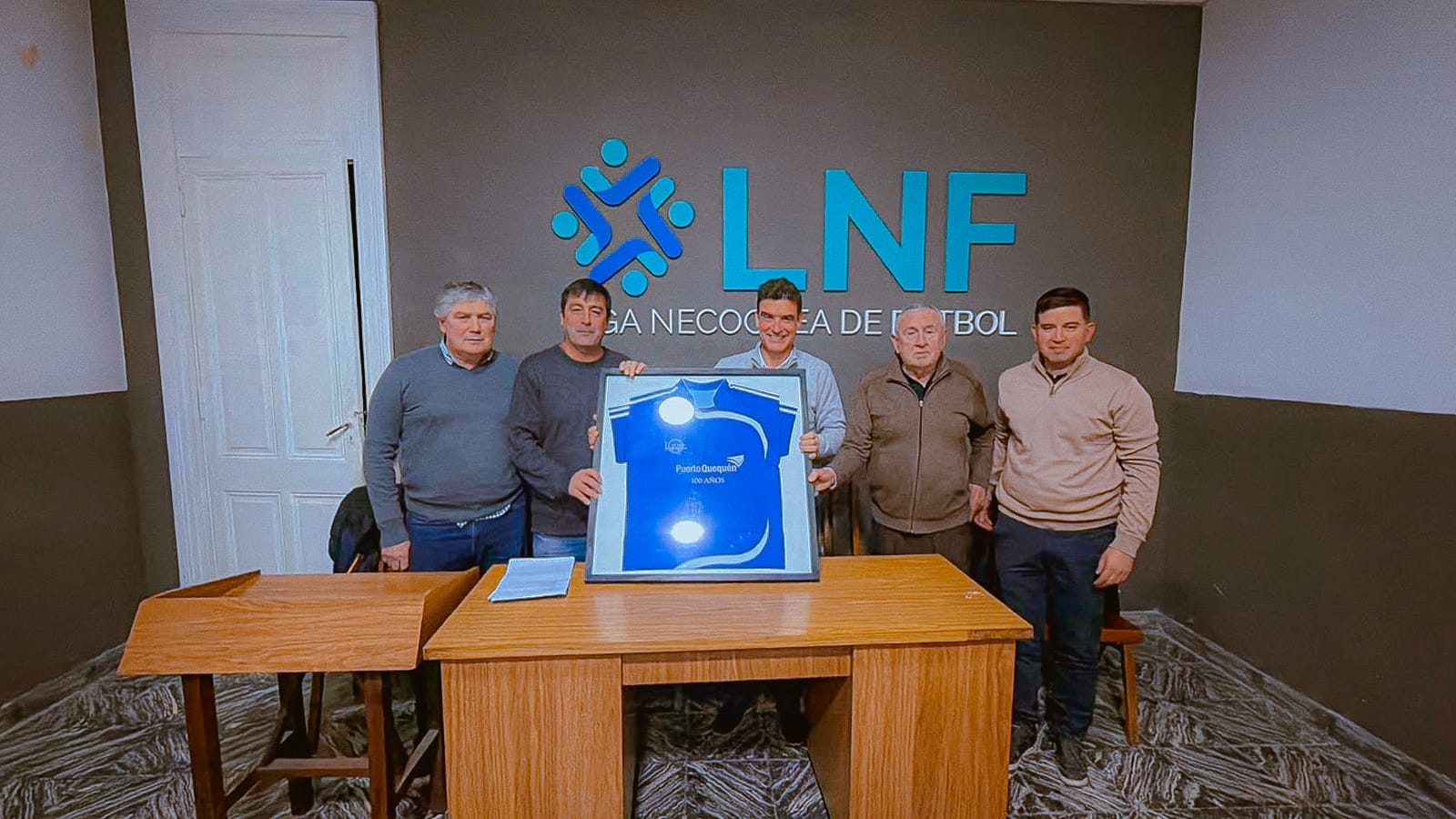 La Liga Necochea de Fútbol fue sede del lanzamiento de "Campeones Saludables", el nuevo programa de Puerto Ciudad